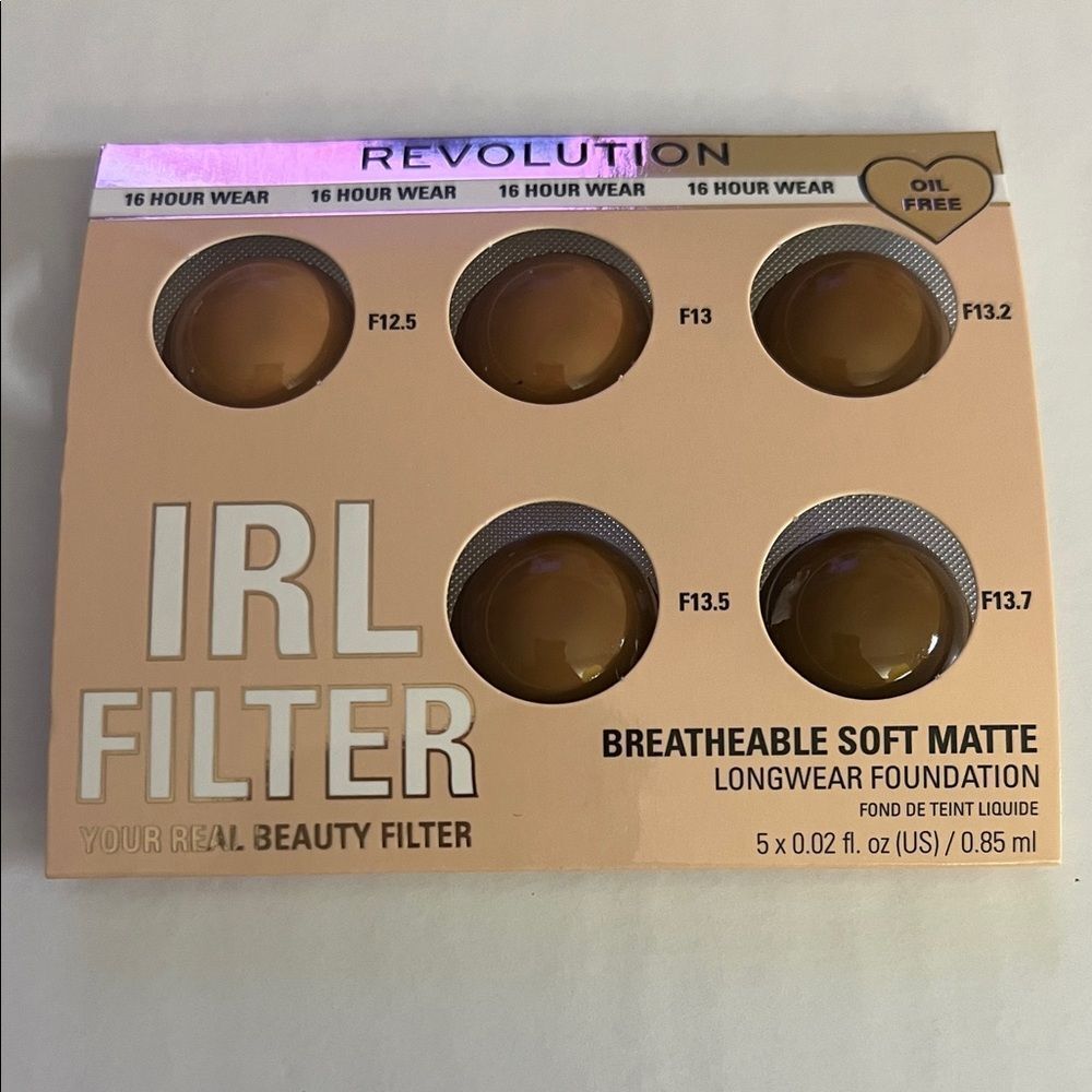 Revolution Beauty's IRL Filter Longwear Foundation